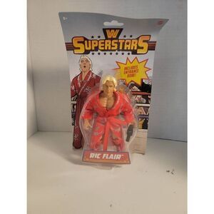Mattel WWE Superstars Series 1 Ric Flair 6 Inch Action Figure Warped Card NWOT